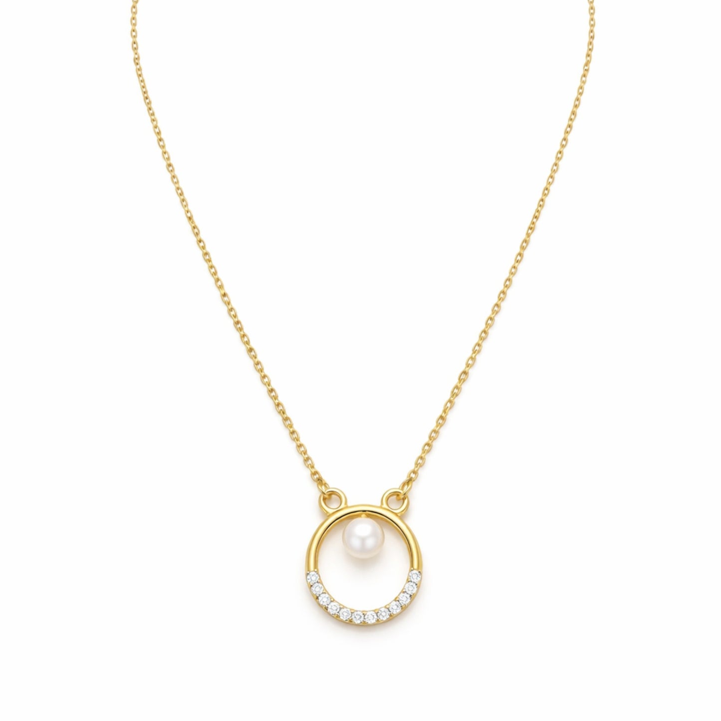 Pearl Halo Necklace