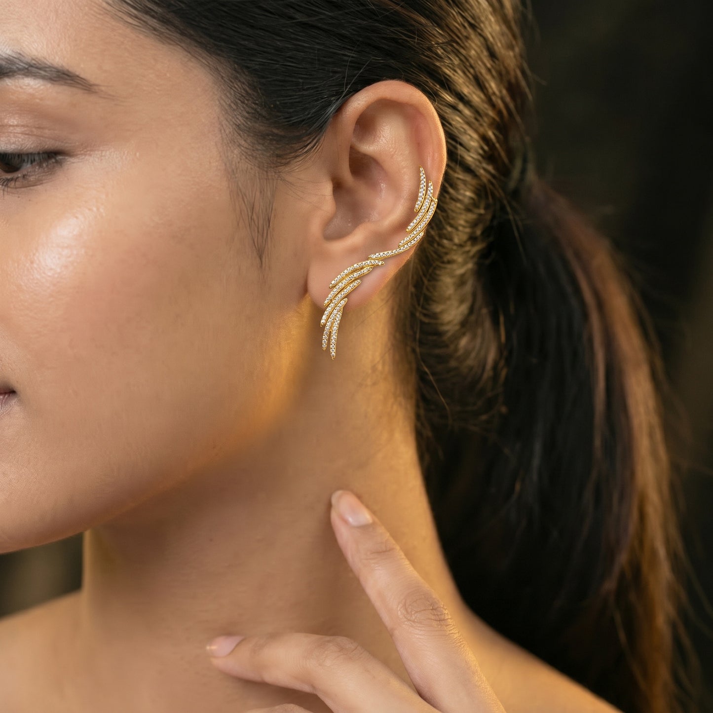Celestial Wings Ear Cuffs