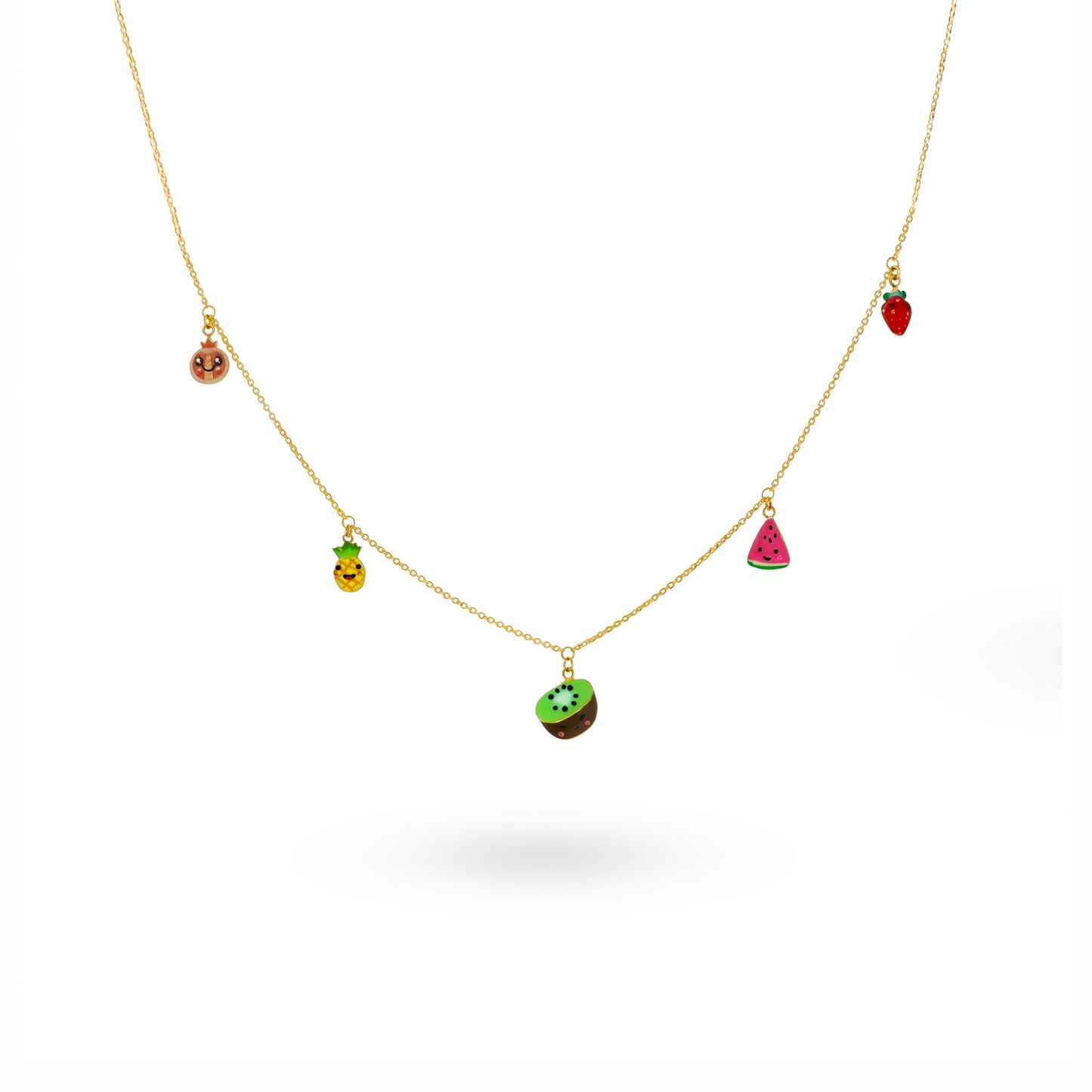 Fruit pop charm chain