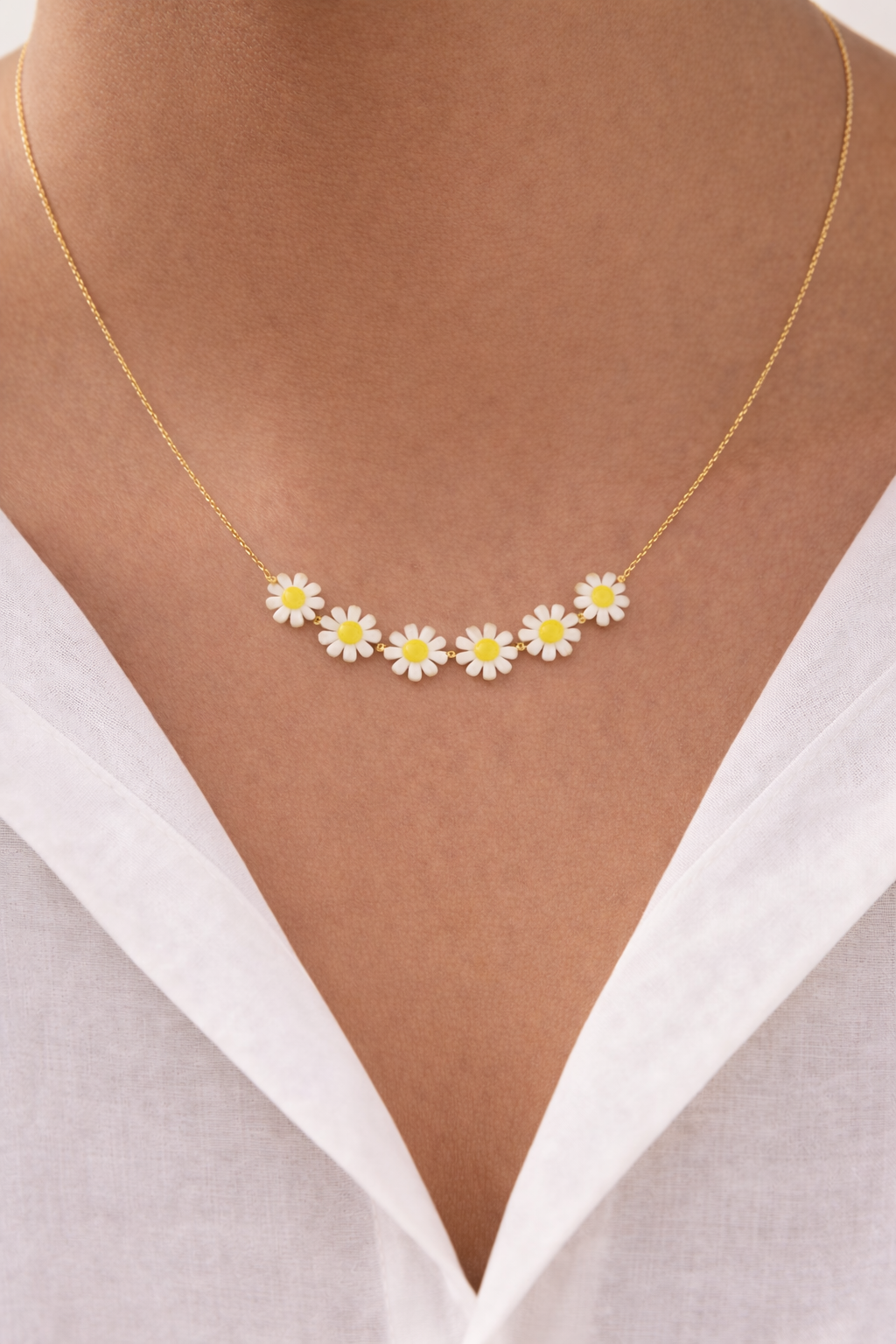 Sunny Bloom Statement Necklace