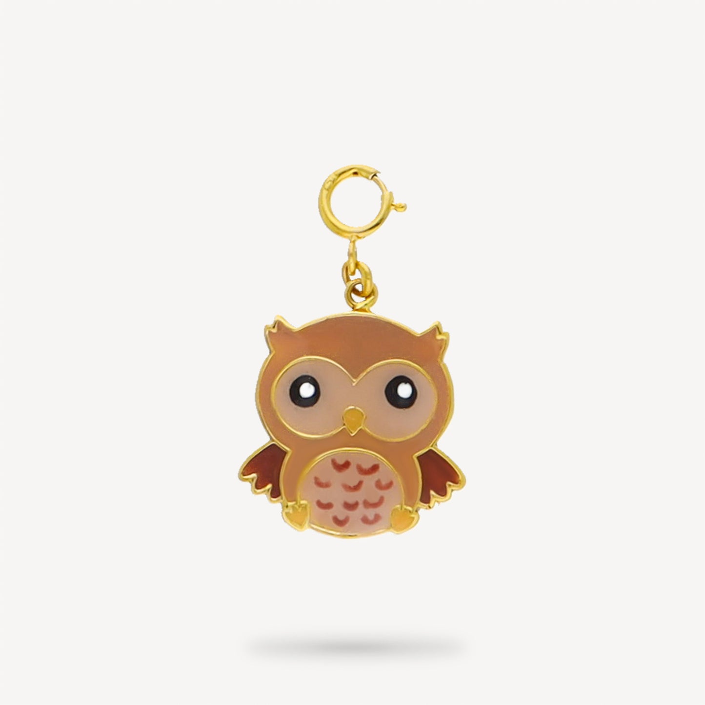 WiseWhirl Owl Charm