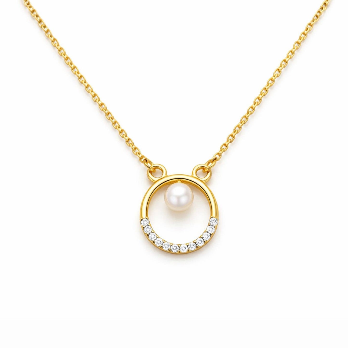 Pearl Halo Necklace