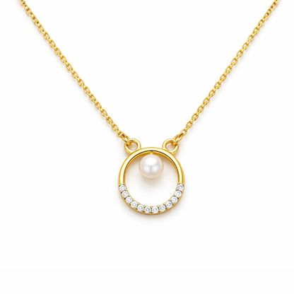 Pearl Halo Necklace