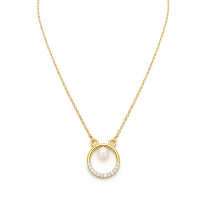 Pearl Halo Necklace