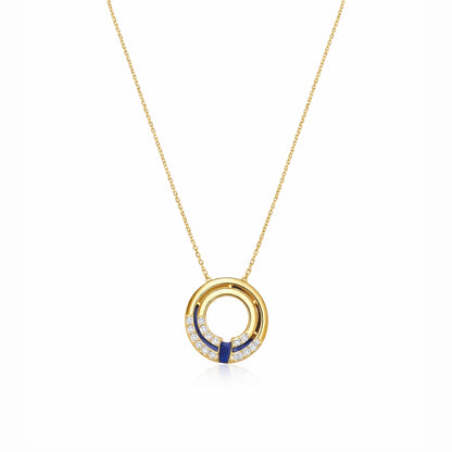 Dual Elegance Pendant Chain