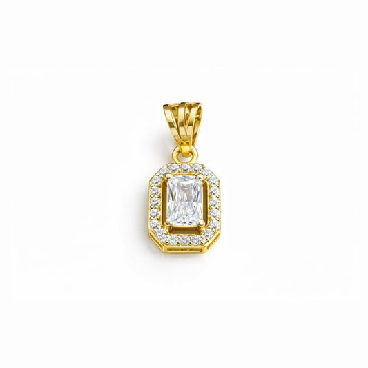 Gold Frame Gemstone Dollar