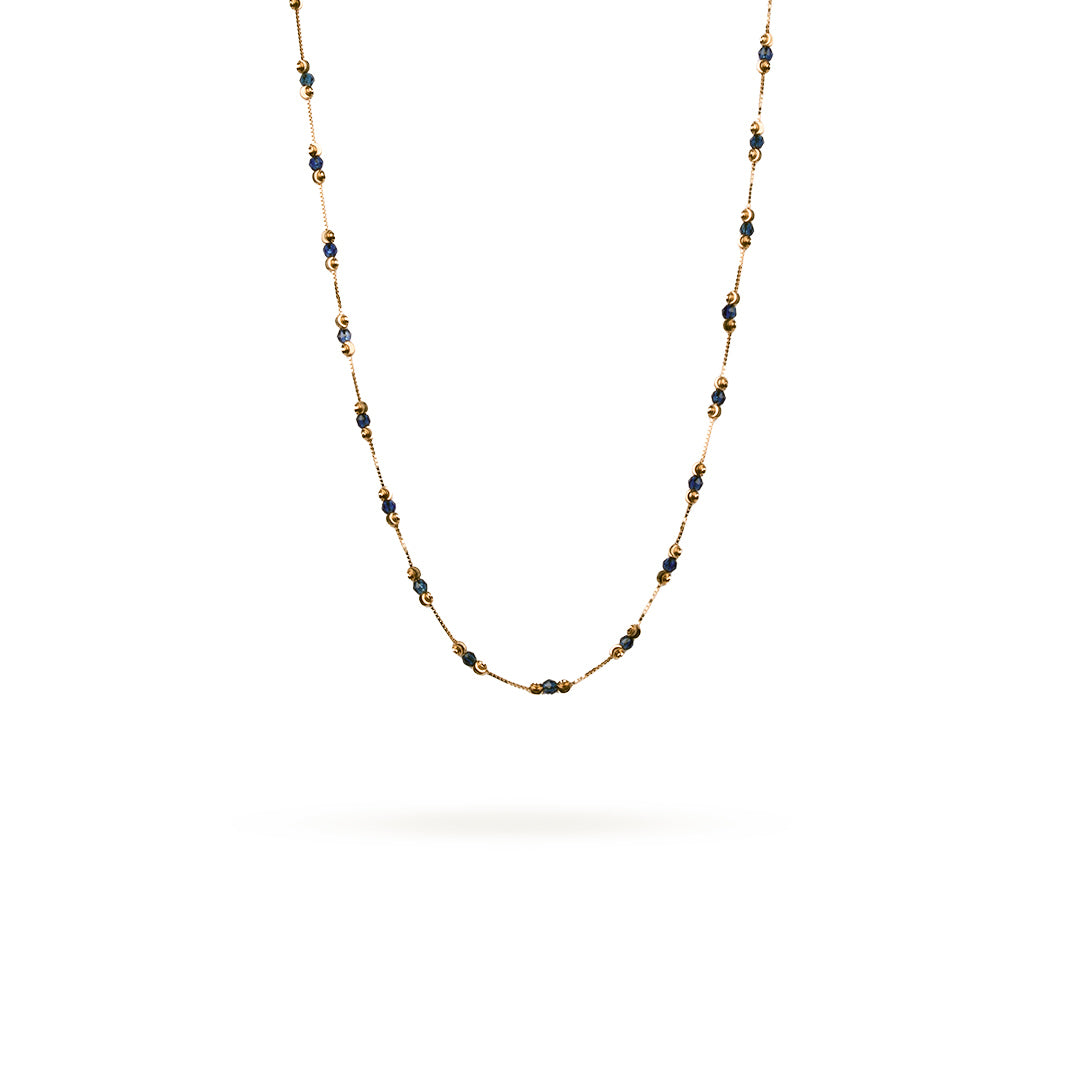 Alternating Bead Gold Chain