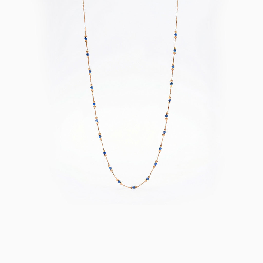 Alternating Bead Gold Chain