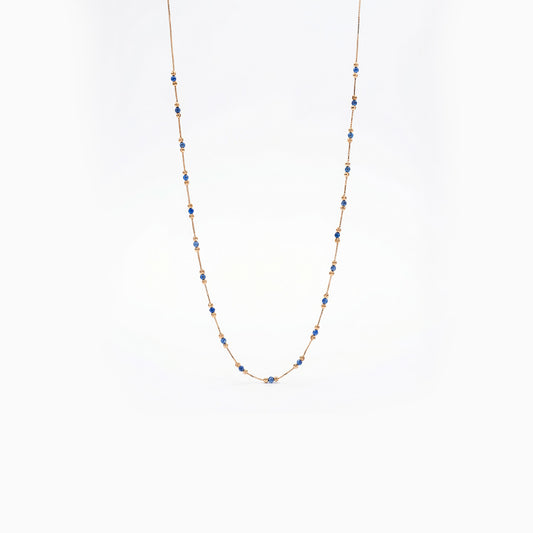 Alternating Bead Gold Chain