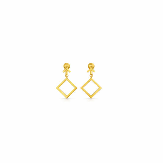 Amber Orbit Frame Studs