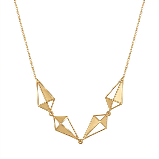 Angular Link Jewelry Set