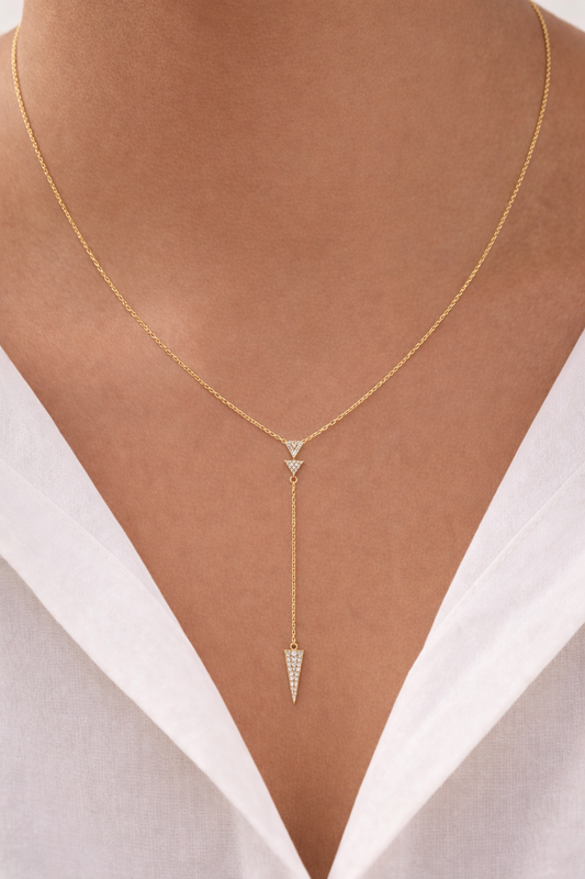 Arrow of Aura Statement Necklace