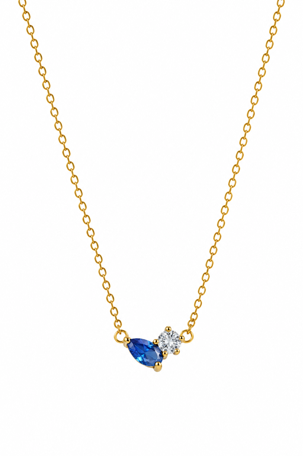 Blue Petalis Necklace