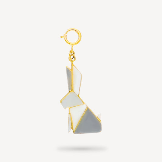 Bunny Fold Charm