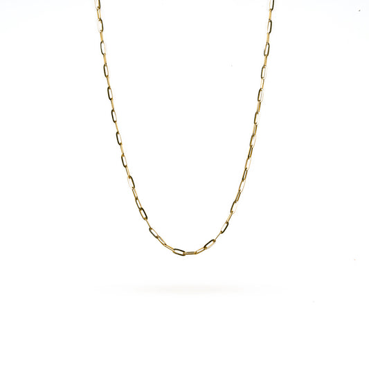 Delicate Minimal Gold Chain