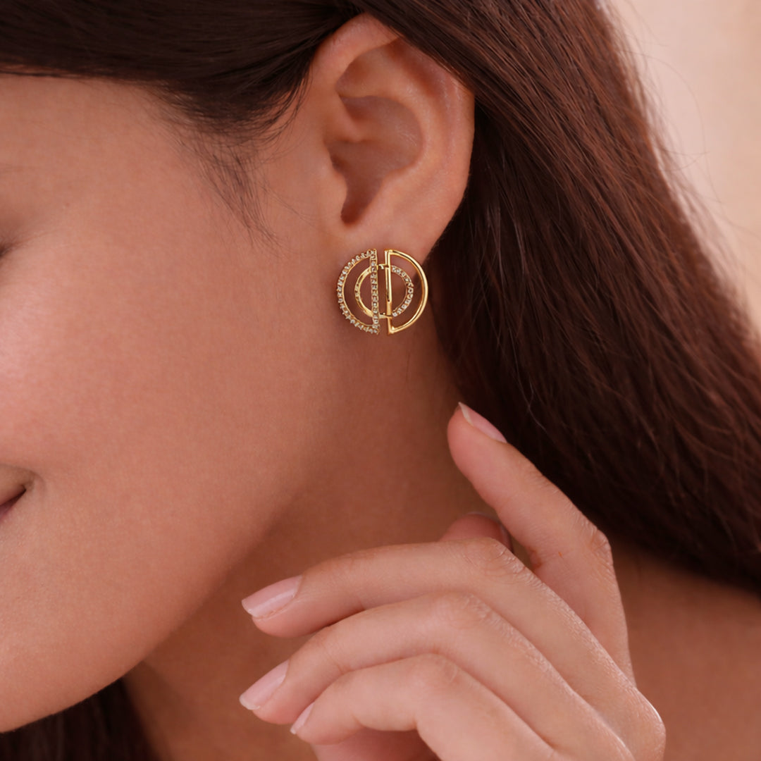 Dual Halo Geo Studs