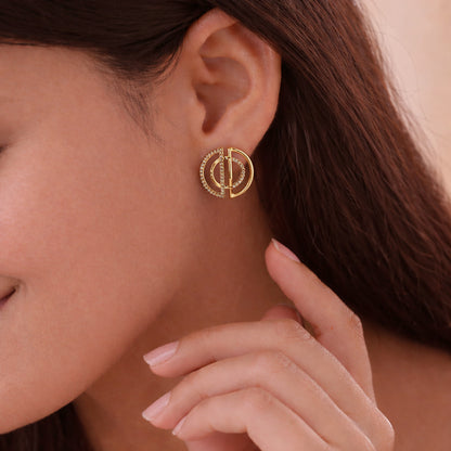 Dual Halo Geo Studs