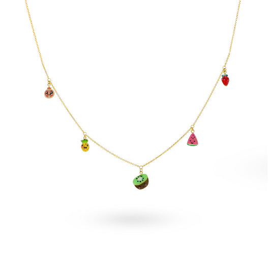 Fruit pop charm chain