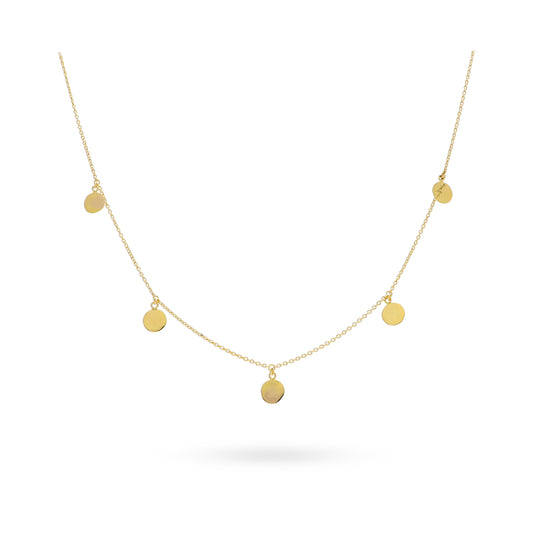 Glimmer Dot Charm Necklace
