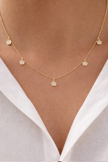 Hive Glow Charm Necklace