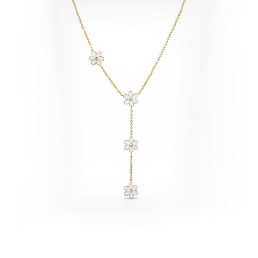 Floral Cascade-Y Necklace