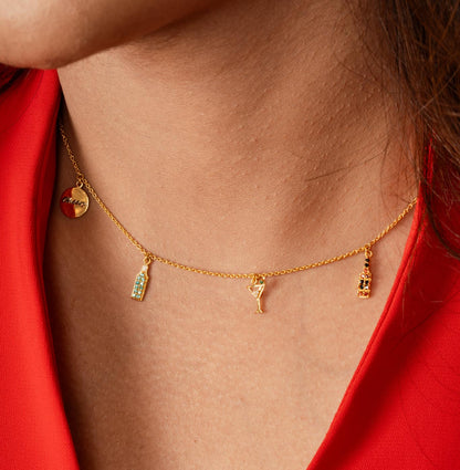 Party Hour Charm Necklace