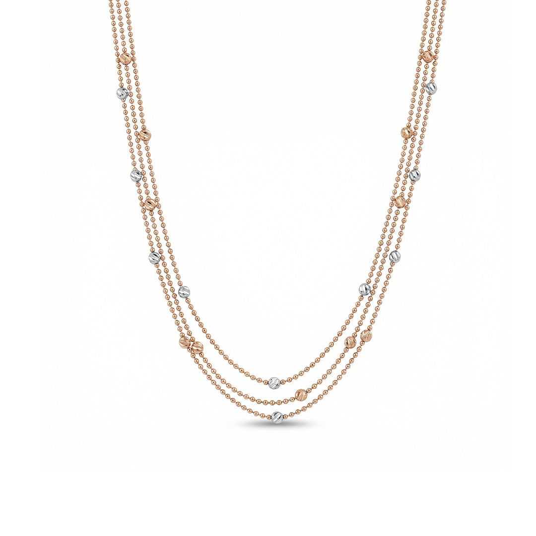 Layered Gold Chain Necklace