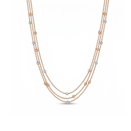 Layered Gold Chain Necklace