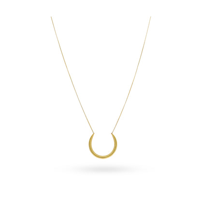 Luna Curve Statement Necklace