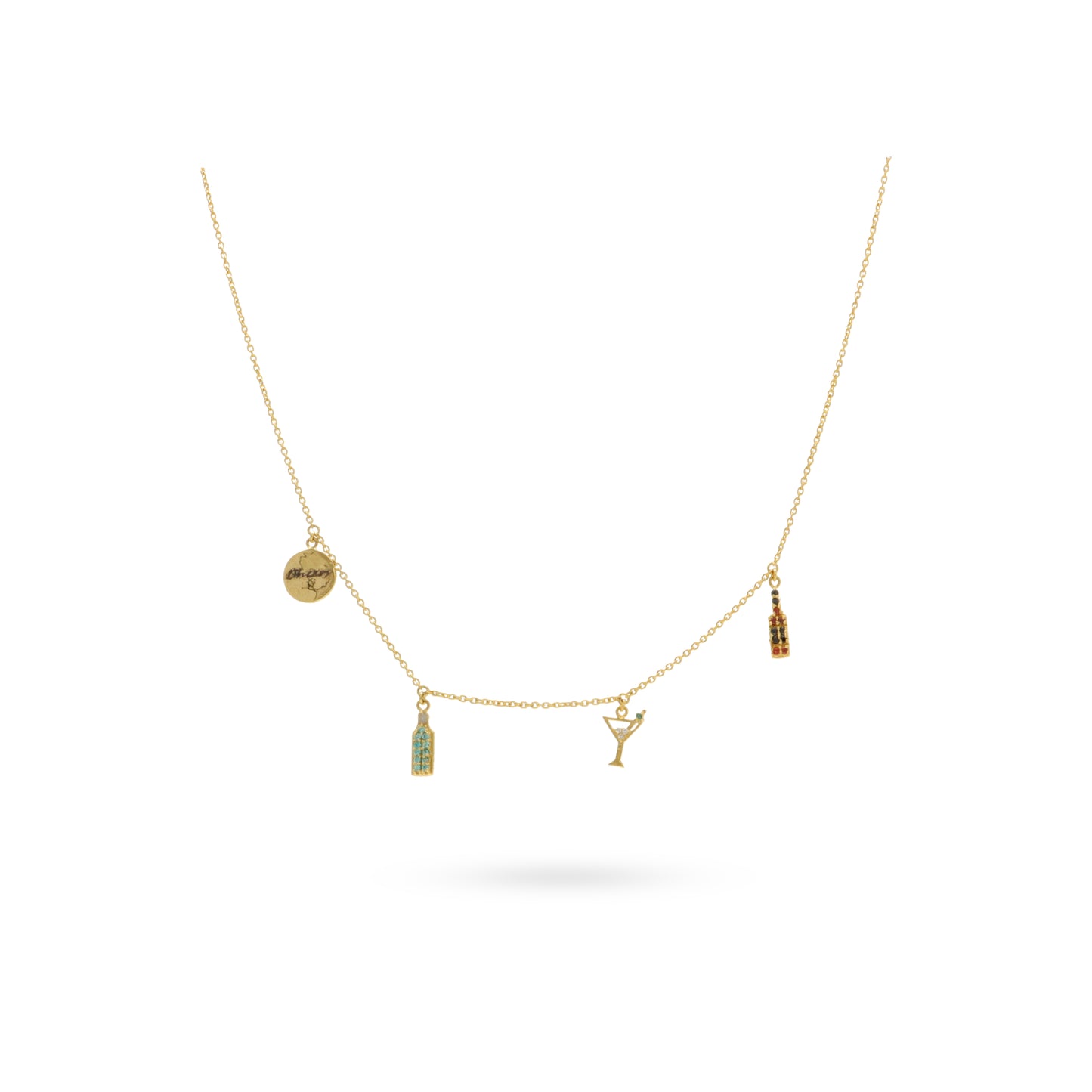 Party Hour Charm Necklace