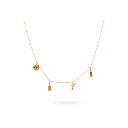 Party Hour Charm Necklace