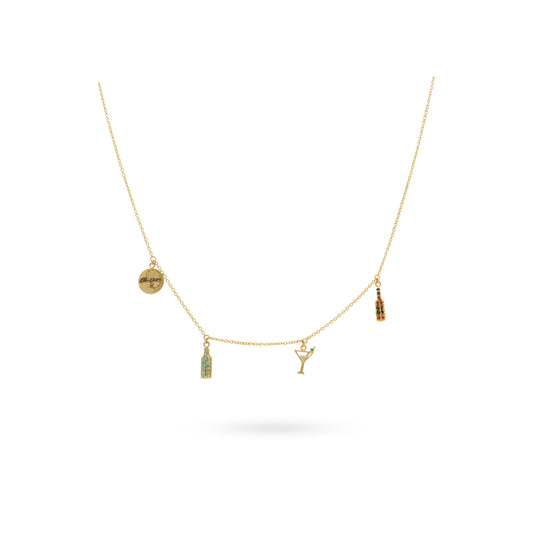 Party Hour Charm Necklace