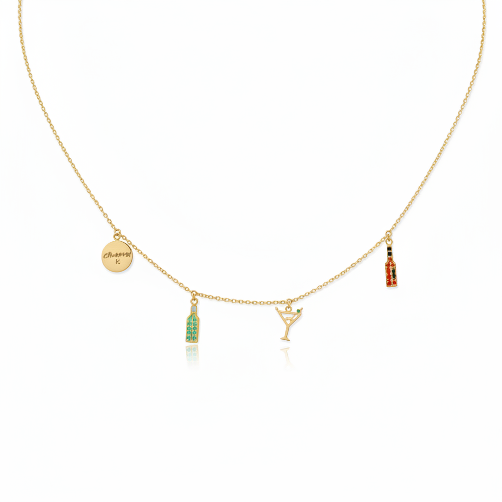 Party Hour Charm Necklace