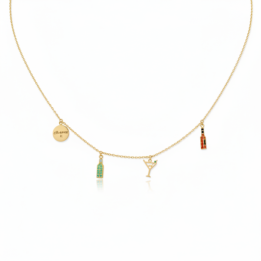 Party Hour Charm Necklace