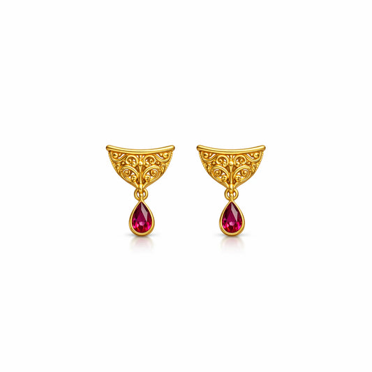 Regal Swirl Studs