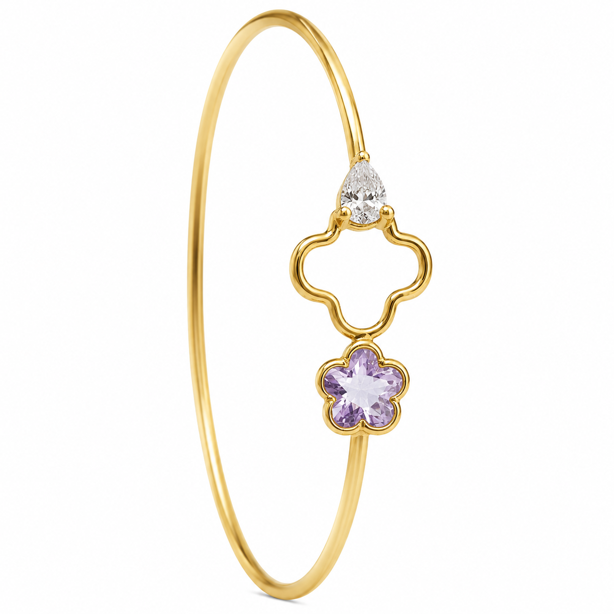 Rosette Glow Bangle