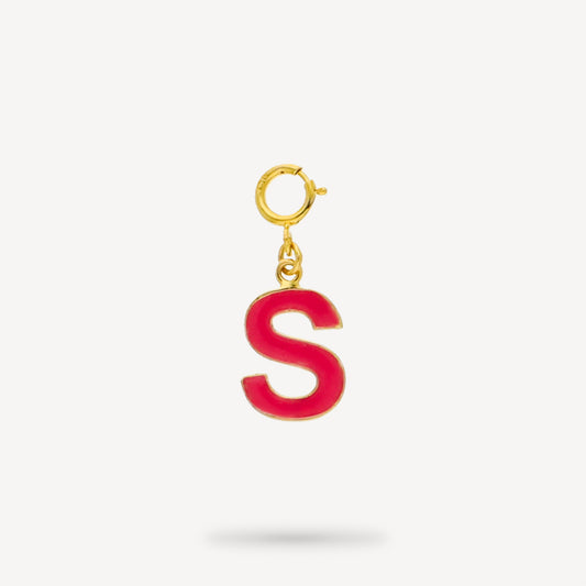S-Initial Shine Charm