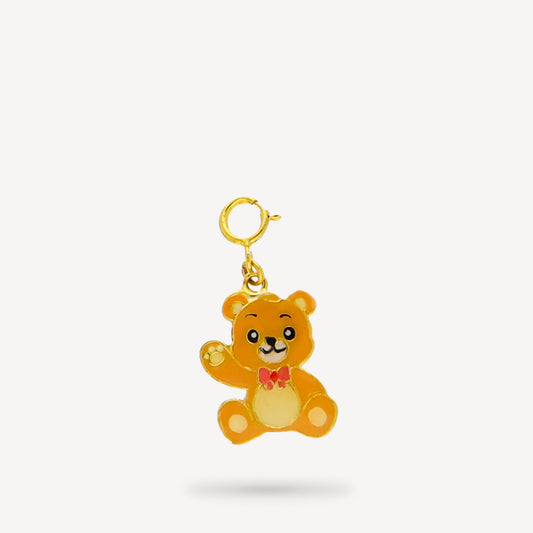 Snuggle Bear Charm