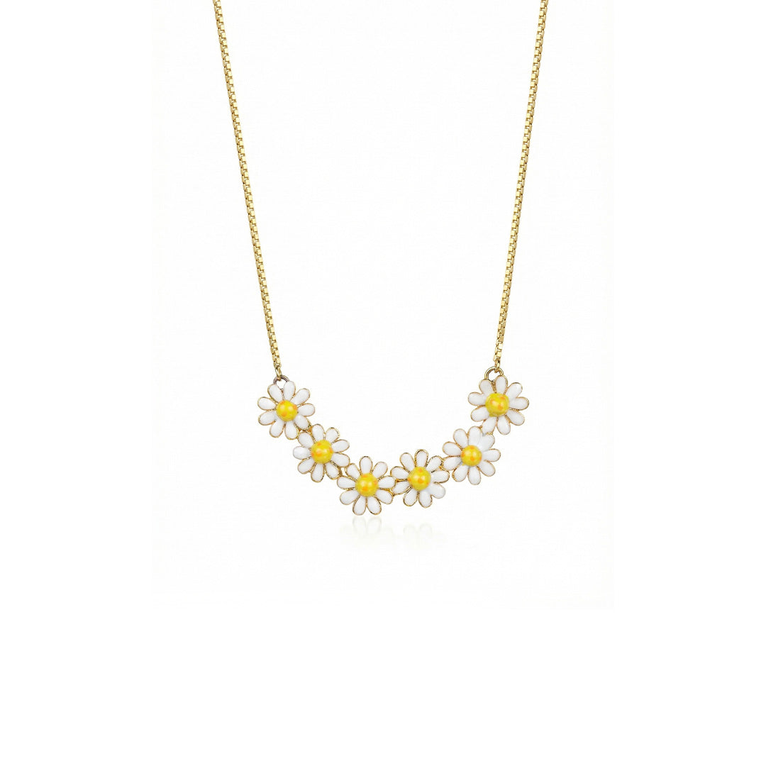 Sunny Bloom Statement Necklace