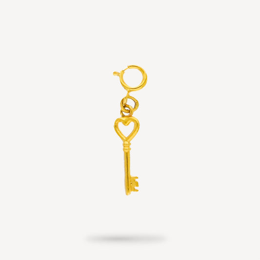 Tiny Treasure Key Charm