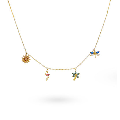 Tropic Tales Charm Necklace
