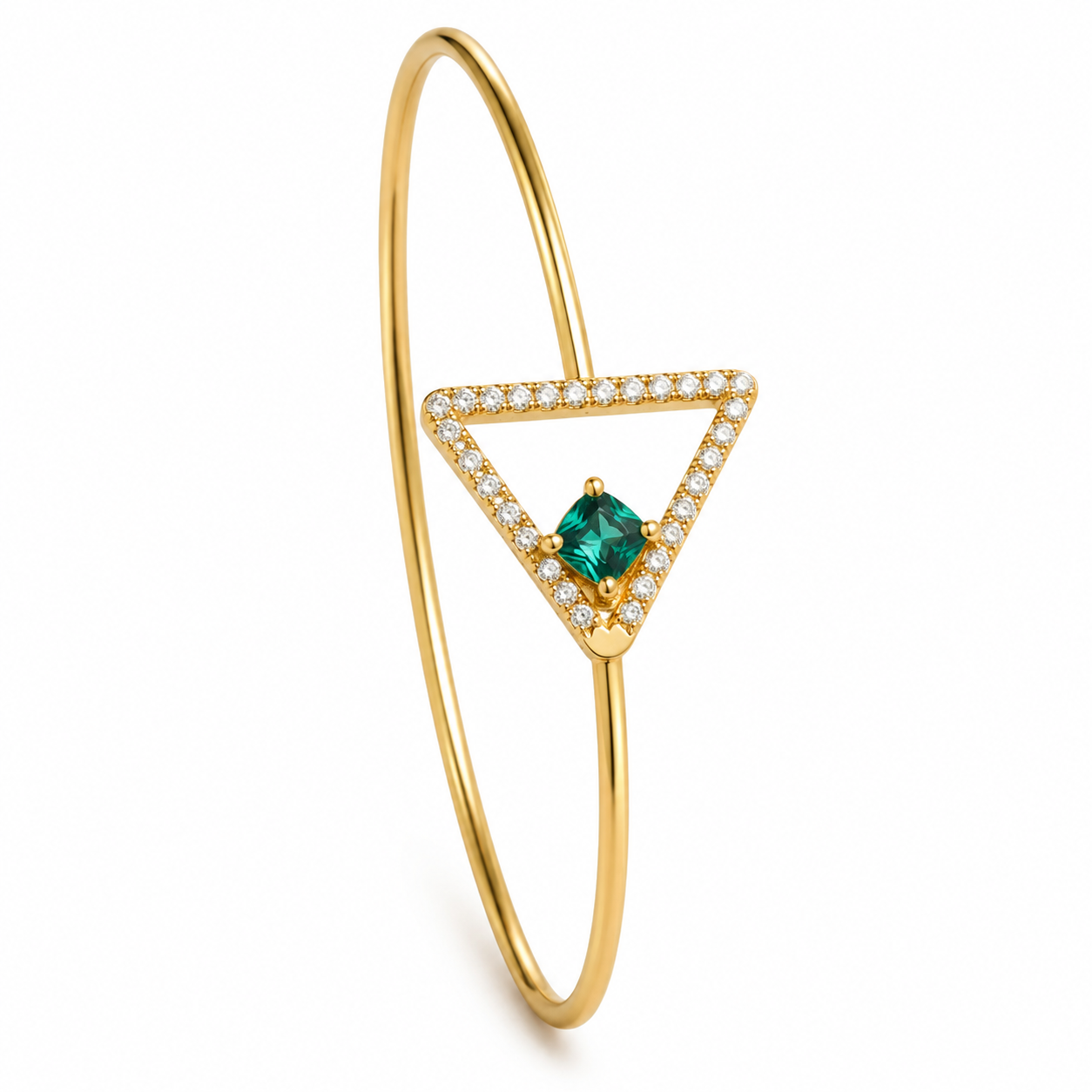 Verdant Prism Bangle