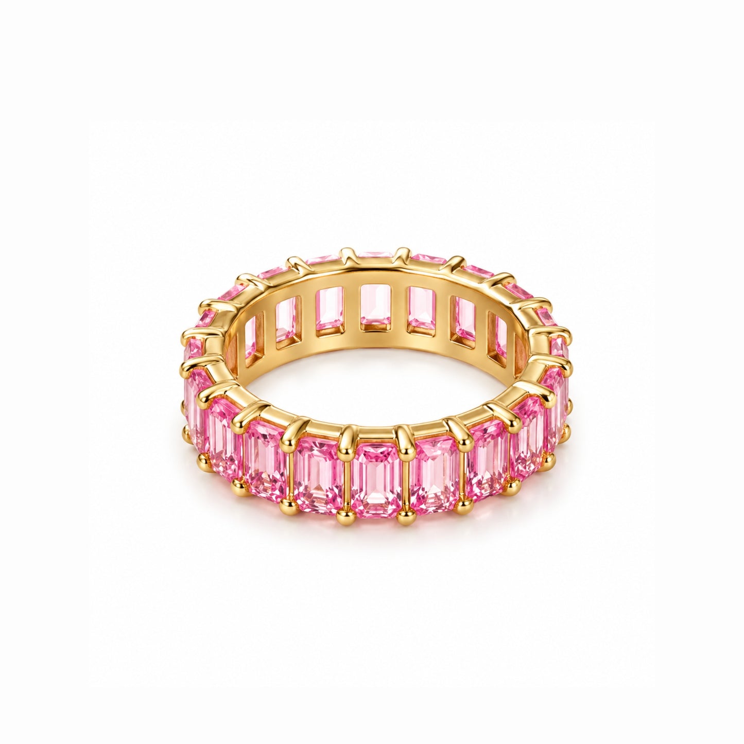 Violet Glow Radiant ring