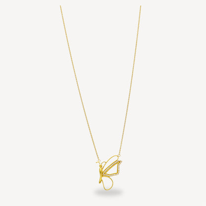 Whispering Wings Statement Necklace
